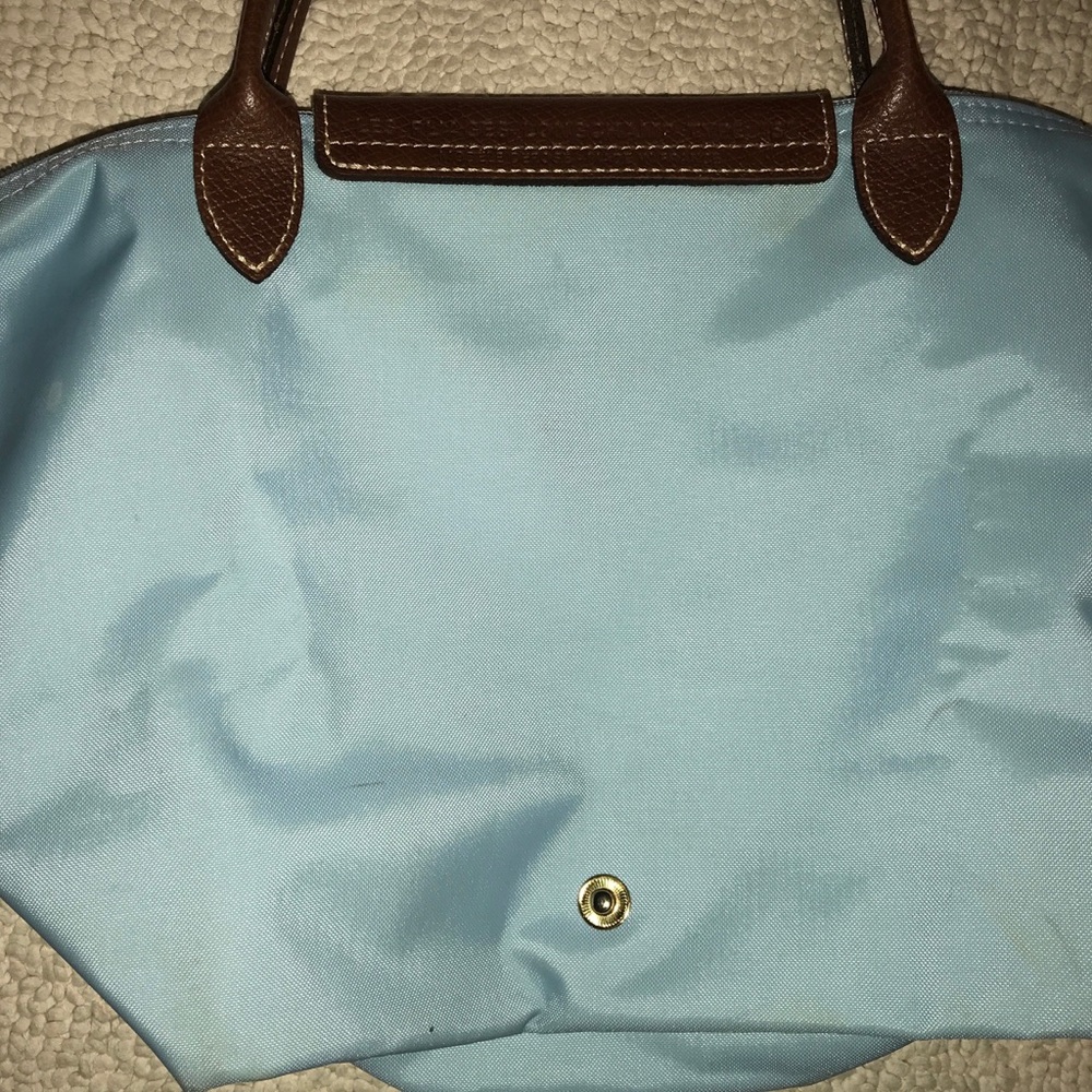 LONGCHAMP Small "Déposé" Blue Bag - Picture 3 of 8
